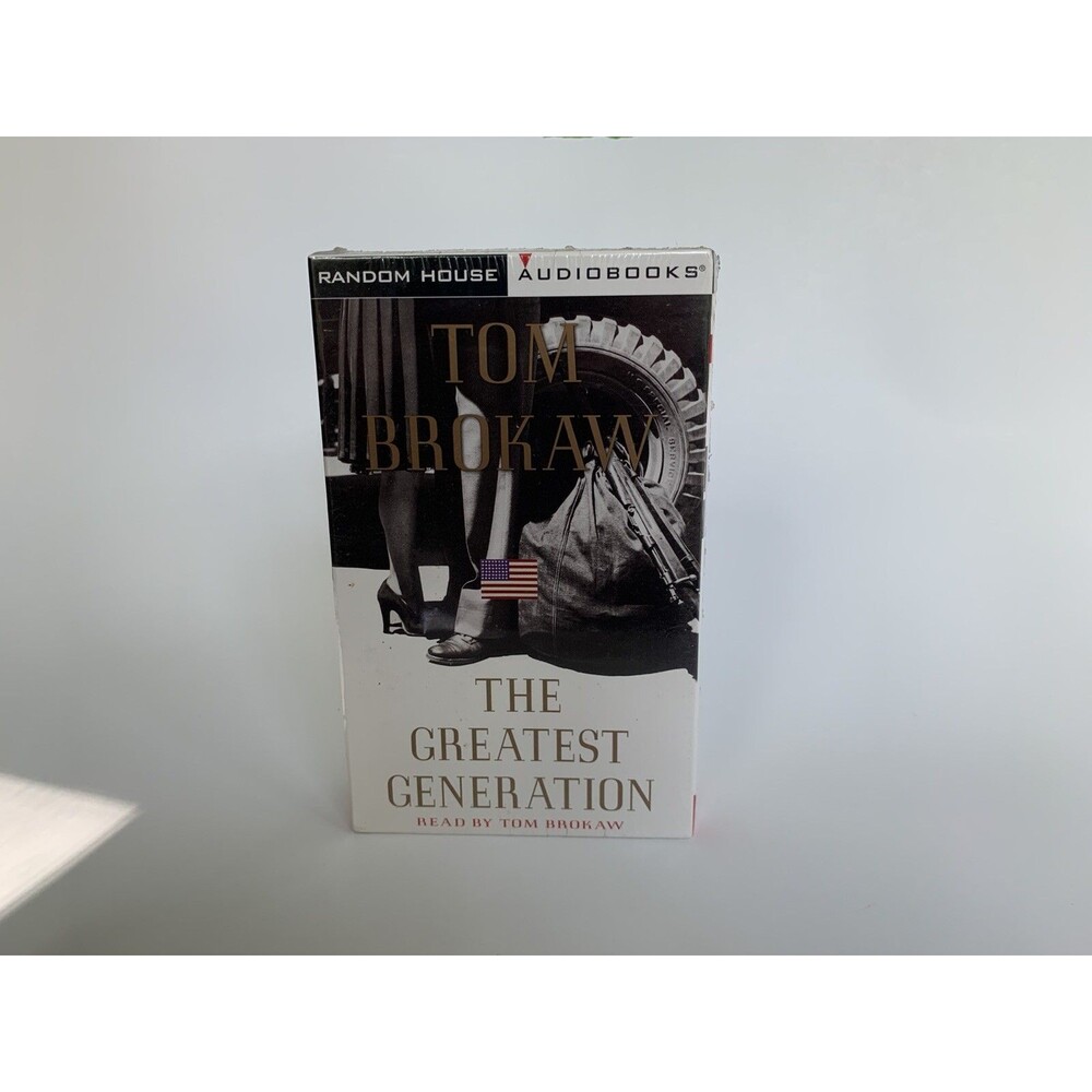 The Greatest Generation by Tom Brokaw (1998, Audio Cassette Audiobook)